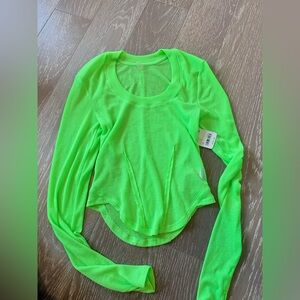 Free People Movement Neon Long Sleeve NWT
